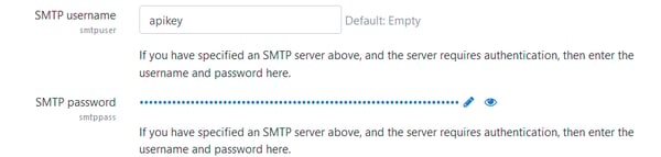 SendGrid SMPT